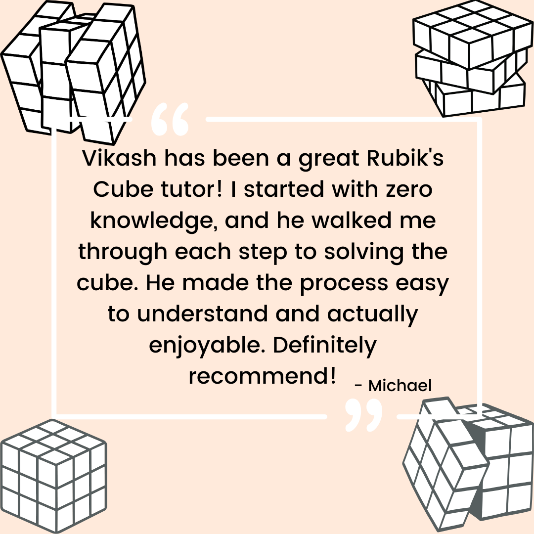 Rubik's Cube / Speed Cubing Coaching (45-Minute)